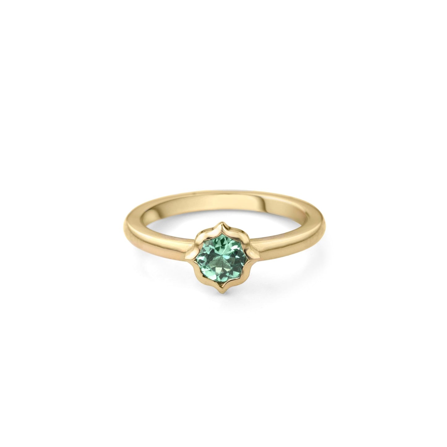 Stella Mint Tourmaline Ring - Bramston Goldsmithing