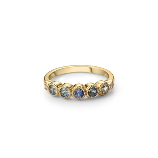 Load image into Gallery viewer, Laurette Ombre Montana Sapphire Band
