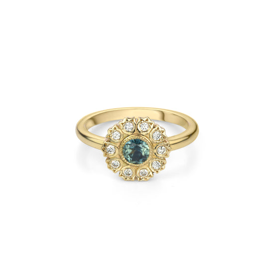 Load image into Gallery viewer, Victoria Montana Sapphire Ring
